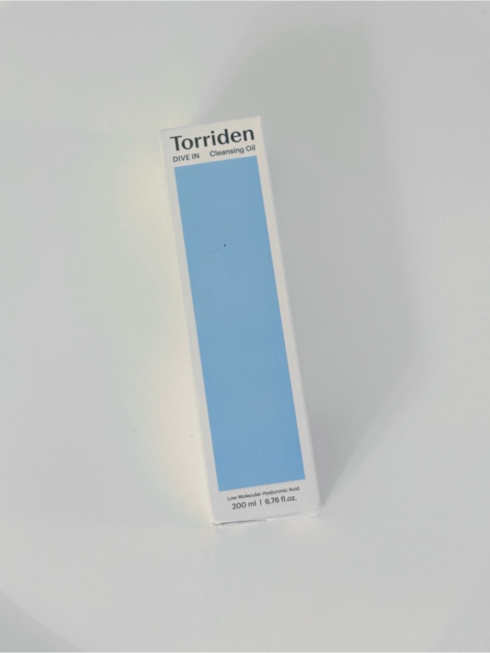 NEW Torriden DIVE IN Cleansing Oil 200ml Low Molecular Hyaluronic Acid EXP 2027